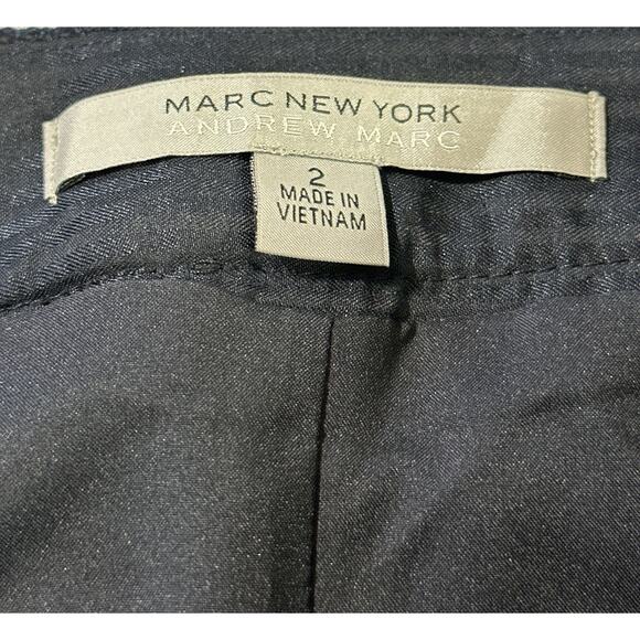 Marc New York Andrew Marc Women’s Size 2 Textured Fringe Mini Skirt - Picture 4 of 6